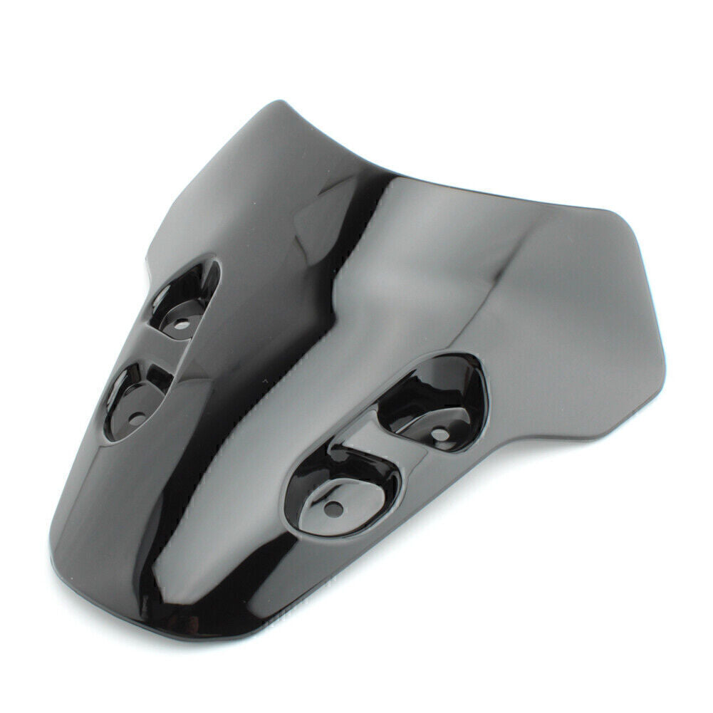 Motorbike Windshield Wind Deflector Windscreen Black for Yamaha MT07 2021-2022