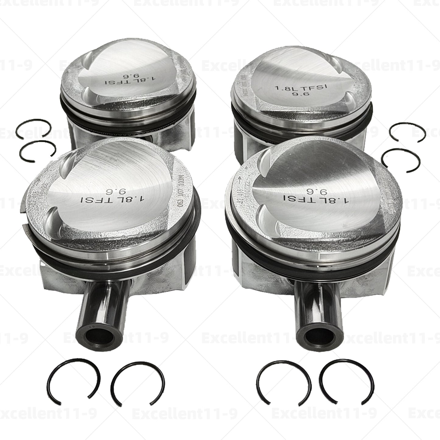 1.8T pistons and Φ21 mm rings suitable for Golf , for Passat CC, GTI, for Audi A4, A5, TT #06H107065BS- n