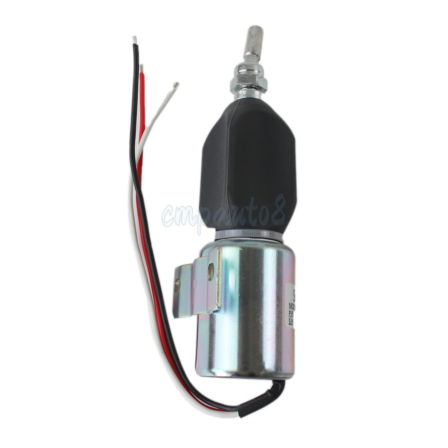 24V Fuel Shutoff Solenoid For Komatsu PC75US-3 4D95 4D102 SA-4269-24 6008157550