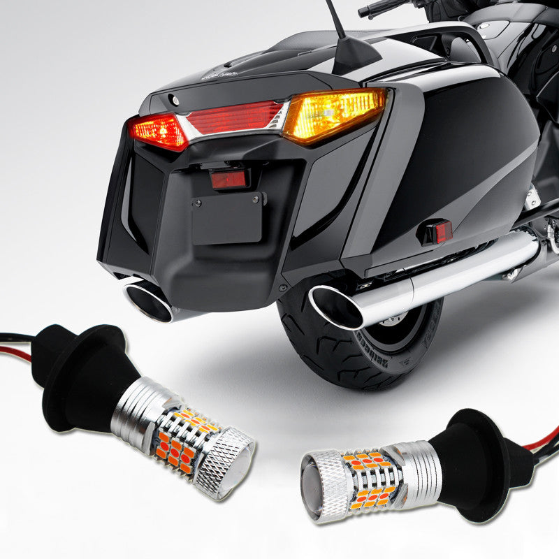 LED turn signals in red and amber for 2001-2017 for Honda GL1800/F6B 3535-SMD (Latest)