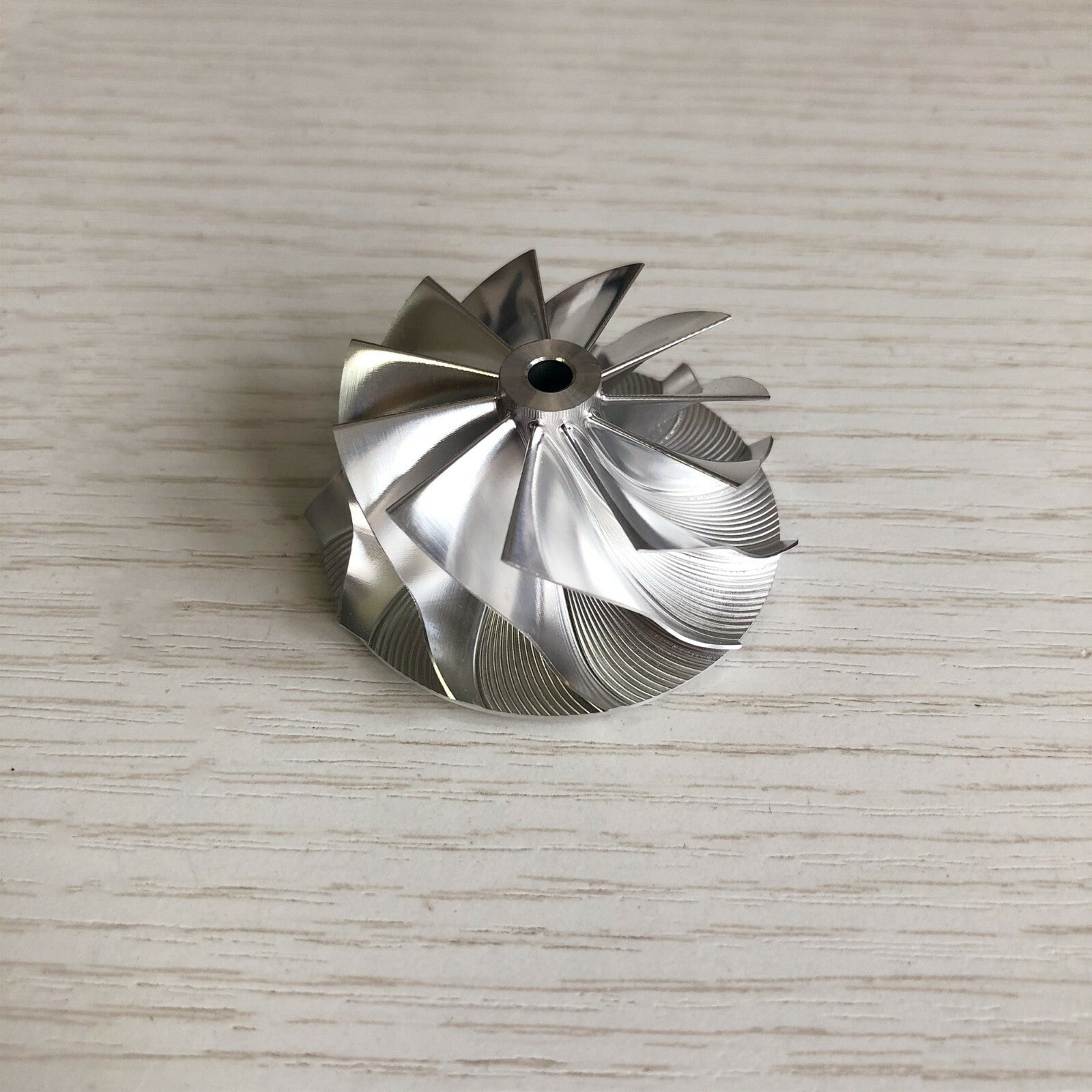 TD03 11+0 Blade 39.10/46.00 mm High-Performance Turbine Billet Compressor Wheel