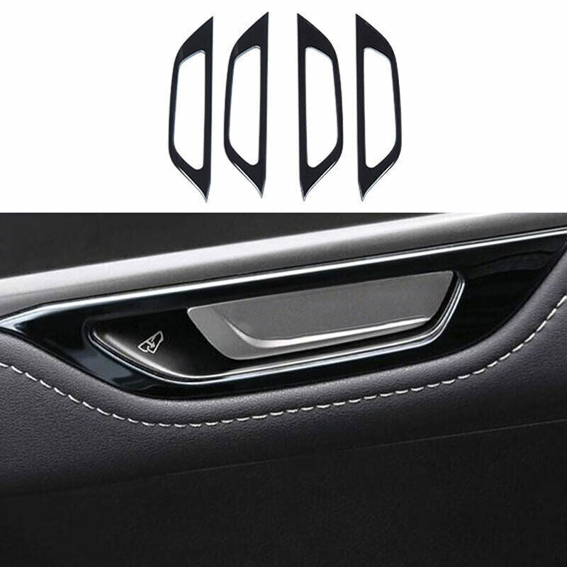 For Venza 2021-2023 Glossy Black Outside Door Handle Molding Covers Decor v