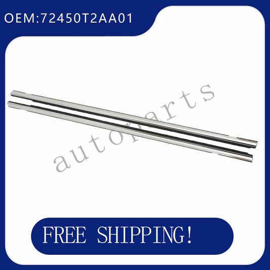 2pcs Front Left  Right Weatherstrip Window Seal No.72450T2AA01 for Honda Accord