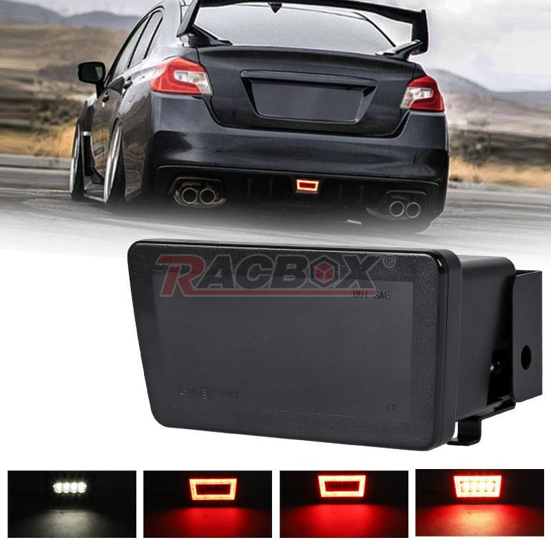 Red LED Rear Fog Light Brake Backup Reverse Lamp for Subaru Impreza 2011~2016