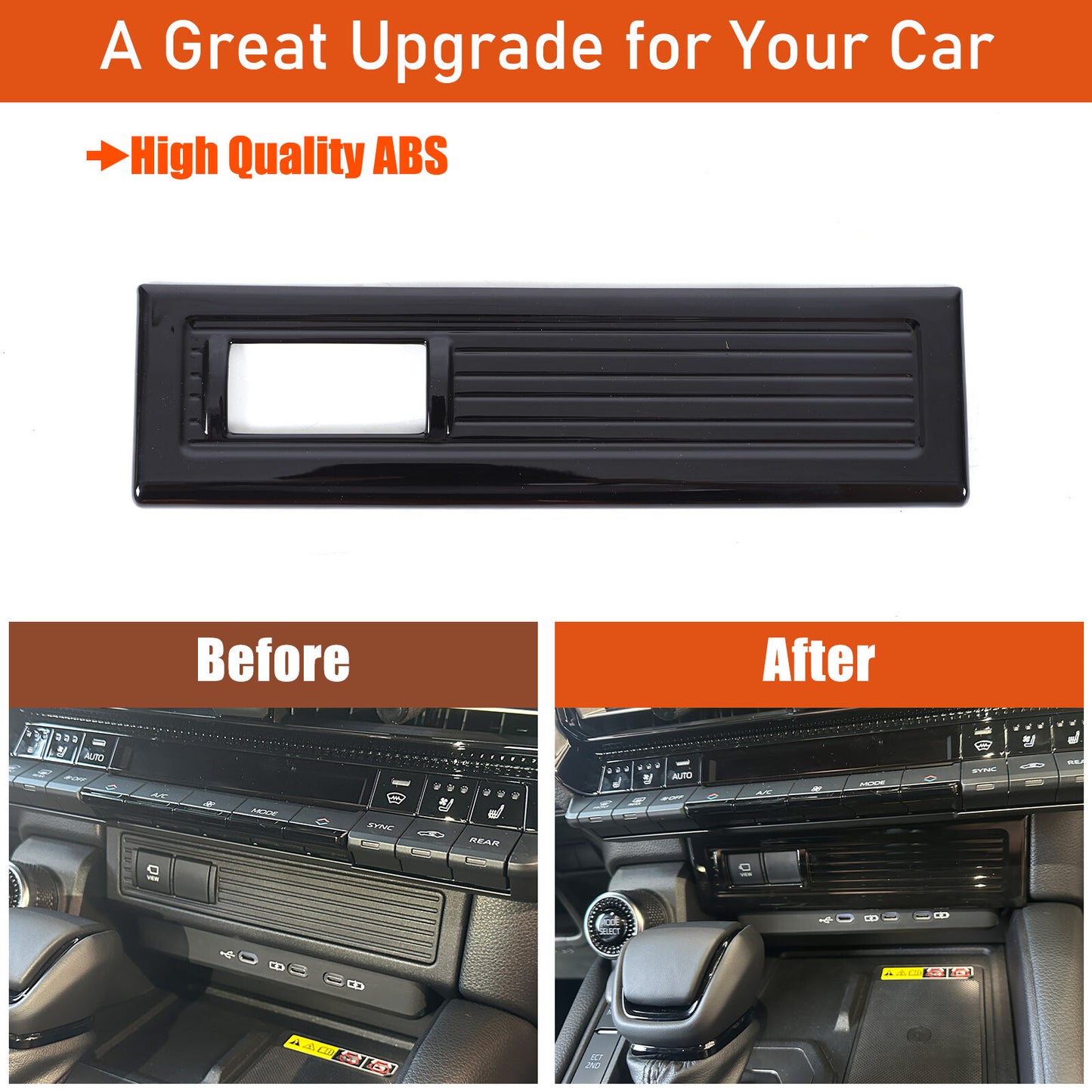 Matte Black Front and Rear Emblem Logo Trim for Subaru Outback 22 - 2024- v