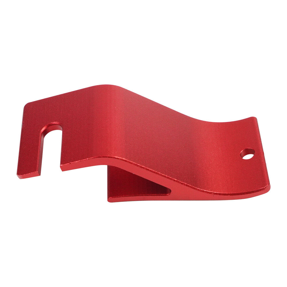 Red motorcycle tire ball bearing installation aid tool, tire removal and replacement tool