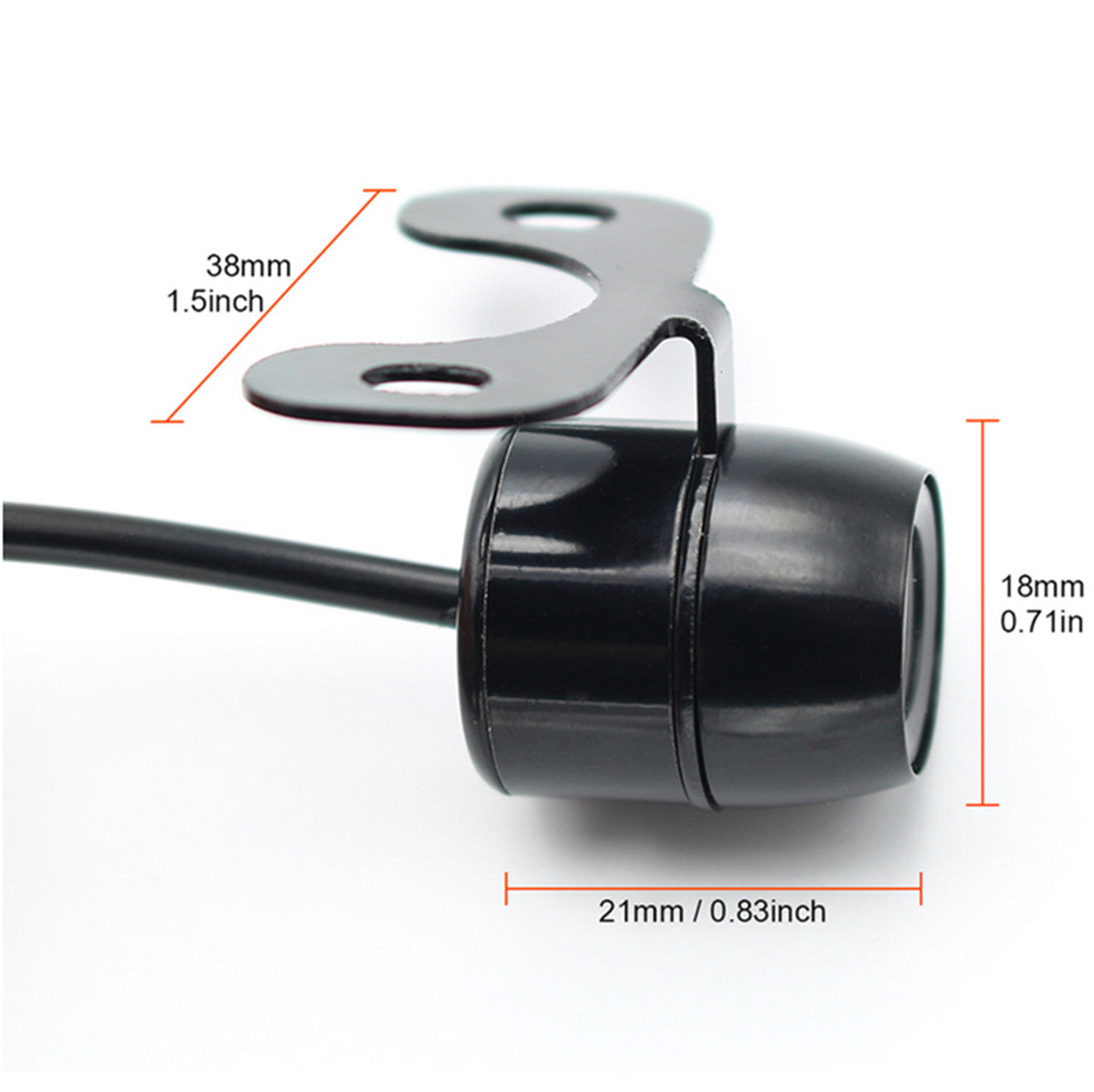 Car Parking Camera Auto Front Rear Side View Backup Reverse Cam Night Vision