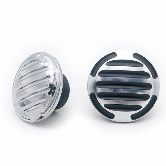 CNC Edge Cut Vented Gas Tank Cap Fuel Cap for Harley Sportster XL 883 Dyna Q