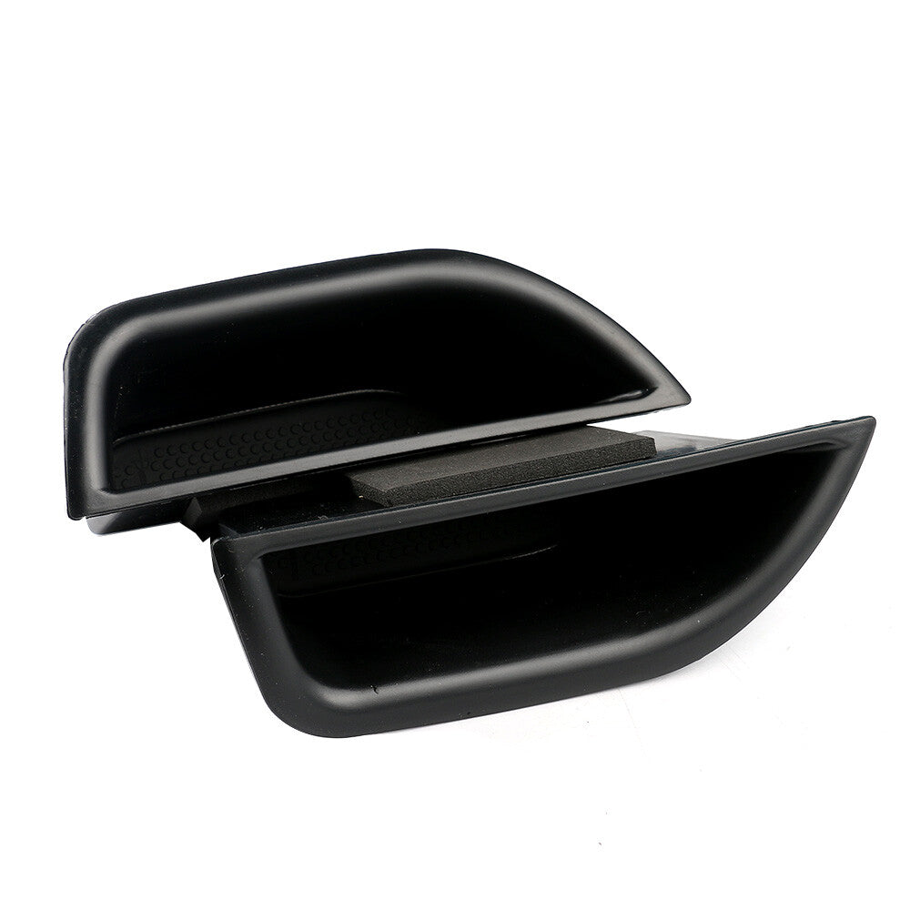 Rear Left  Right Side Door Storage Armrest Box for W212 E-Class 2010-2014 Black Q