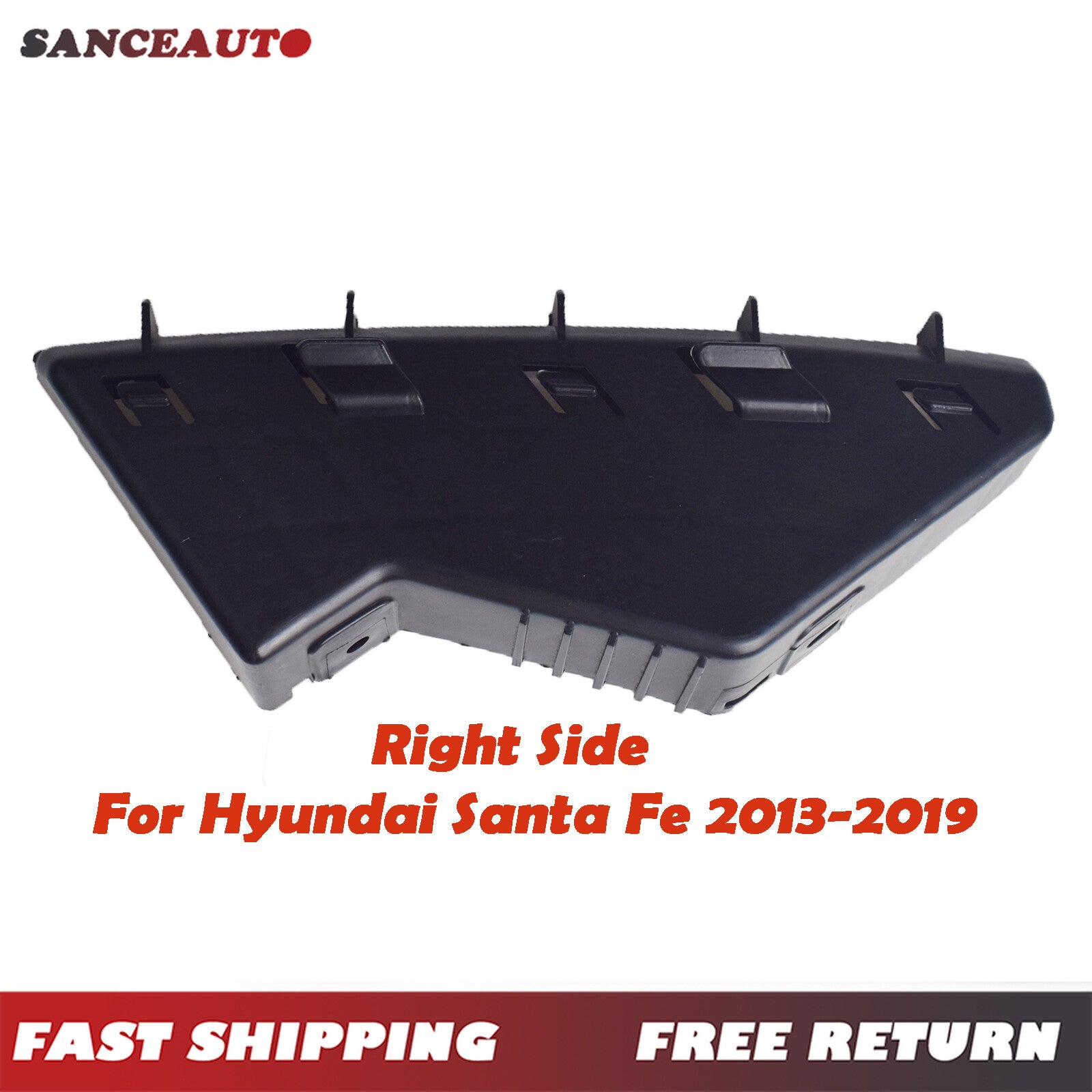 Front bumper bracket for right passenger side suitable for Hyundai Santa Fe 2013-2019 886552-2W000- n