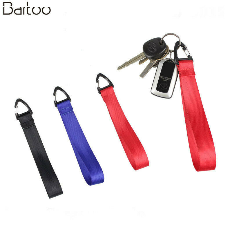 Tow Straps Style Keychain Mobile Phone ID Card Hanging Strap Lanyards Auto Key Q