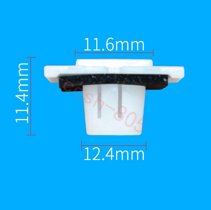 10 Pcs Nylon Lower Door Garnish Clips for Honda Crosstour Pilot Ridgeline