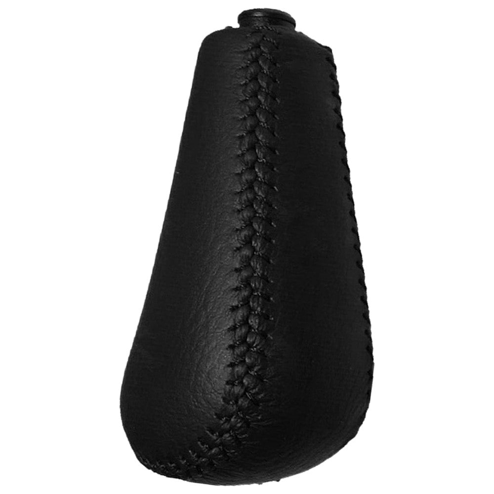 Shift Lever Knob Fits for Toyota for Land Cruiser Prado Leather Plastic Black
