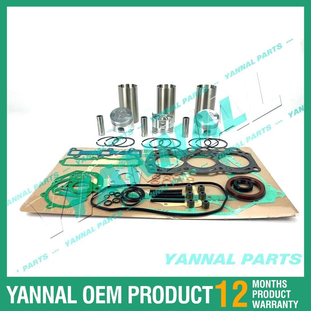 New for Mitsubishi L3E overhaul kit with full gasket set STD (PIN-21MM)