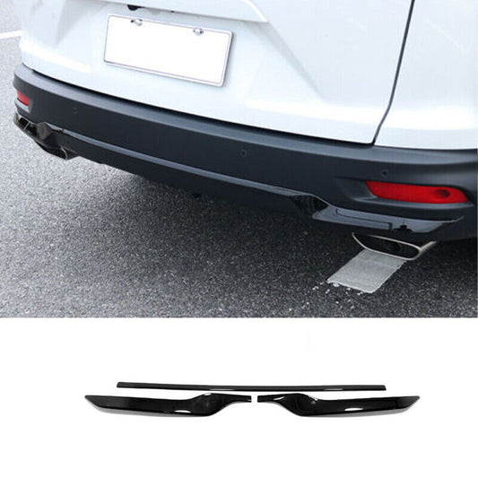 for Honda CR-V 2020-2022 Glossy Black Car Rear Bumper Cover Strip Protector Trim