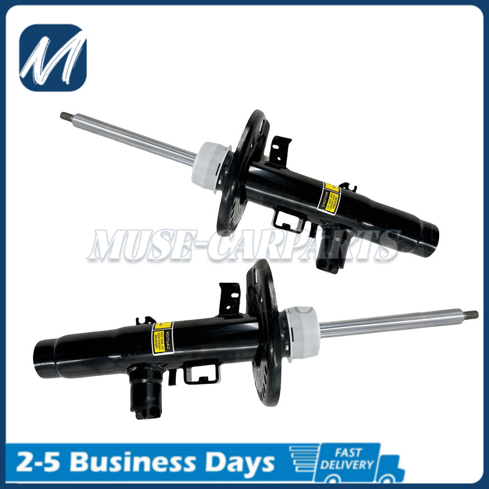 A pair of front shock absorber struts EDC for BMW M3, M4, F80, F82, and F83 mounts, 2015-2020.