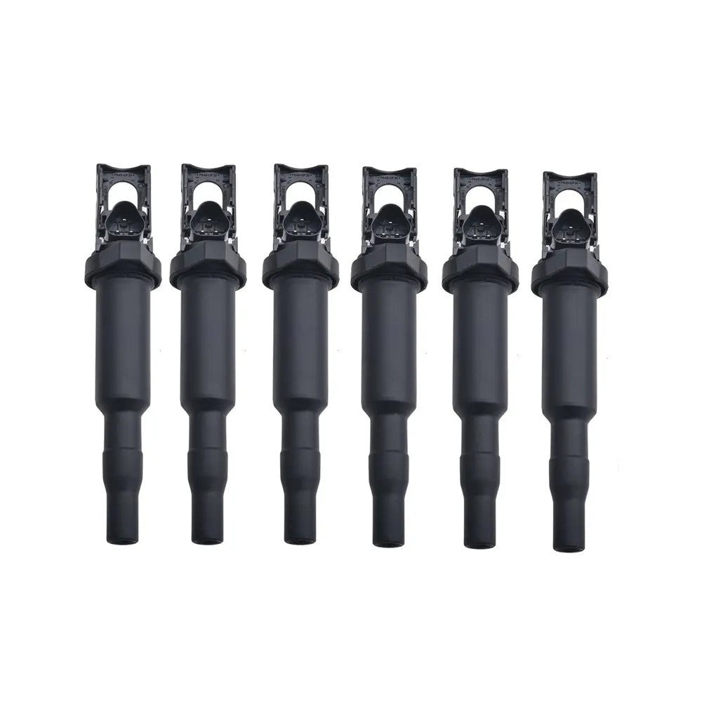 6Pcs Ignition Coil Replacement For 3' E46 Z3 E36 Z4 E85 E86 M5 M6 X3 for X5 X6 Q