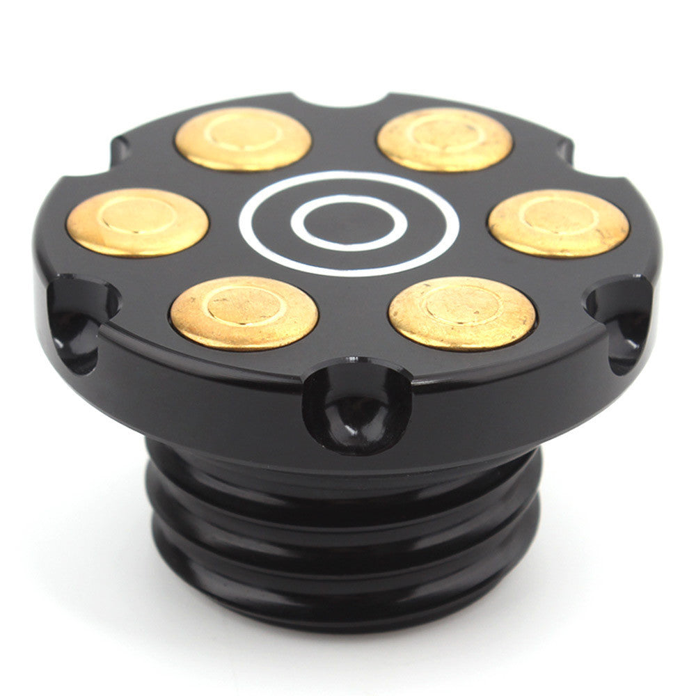 Fuel Gas Tank Oil Cap Cover for Harley Sportster XL1200 883 1996-Up Fat Bob FXDF