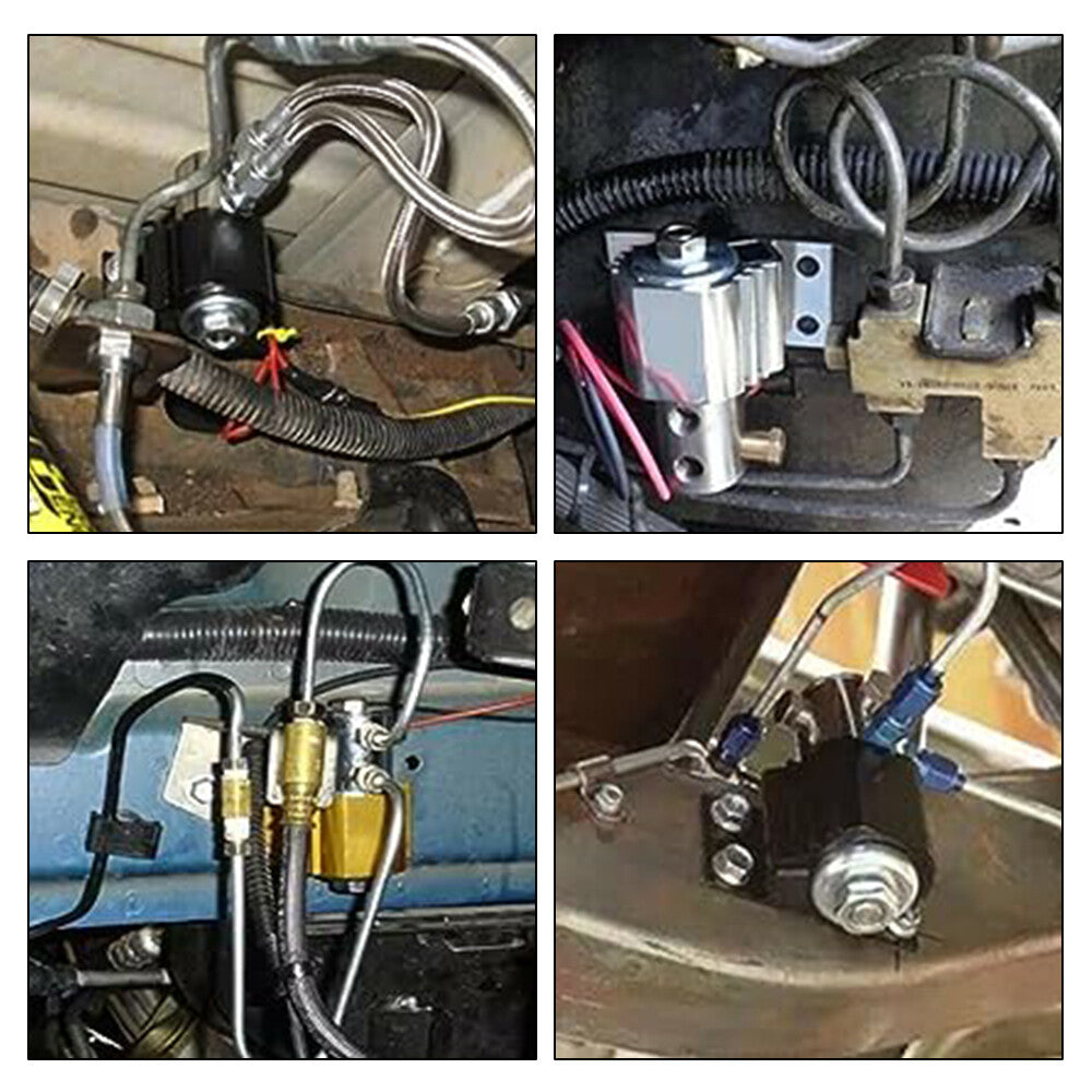 Front Brake Line Lock Kit Heavy Duty Type Roll Control Hill Holder Kit Universal