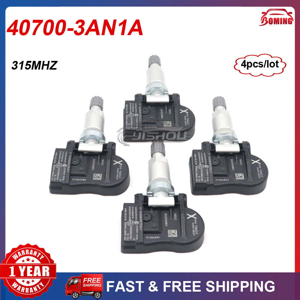 (4) The all-new TPMS tire pressure monitoring system 40700-3AN1A is suitable for the for Nissan Leaf Versa.