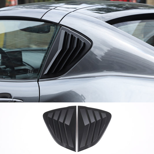 2-Pack Silver Steel Front Vent Covers with Molded Covers for Hummer H2 2003-09