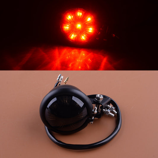 Motorcycle LED Tail Light Rear Running Brake Lamp Fit For Cafe Racer Chopper New v