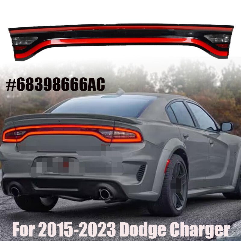 68398666AC For 2015-2023 for Dodge Charger Rear Trunk Center LED Tail Light Lamp n