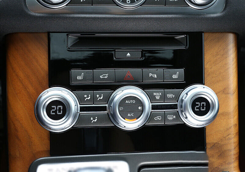 for Range Rover Sport 10-2013 Glossy Black Console CD Switch Control Panel Trim