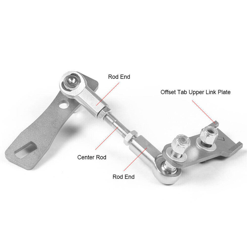 Transfer Case Linkage Kit Stainless Steel for Jeep Cherokee XJ Comanche MJ 86-01 Q