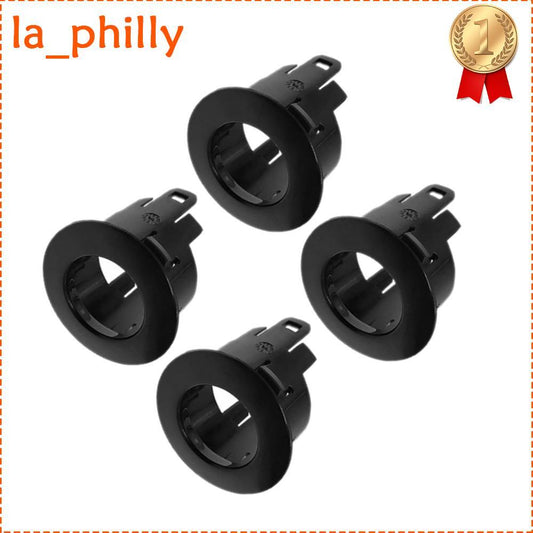 4Pcs Parking Sensor Retainer Bumper Holder Black Plastic Fits For RLX 2014-2016