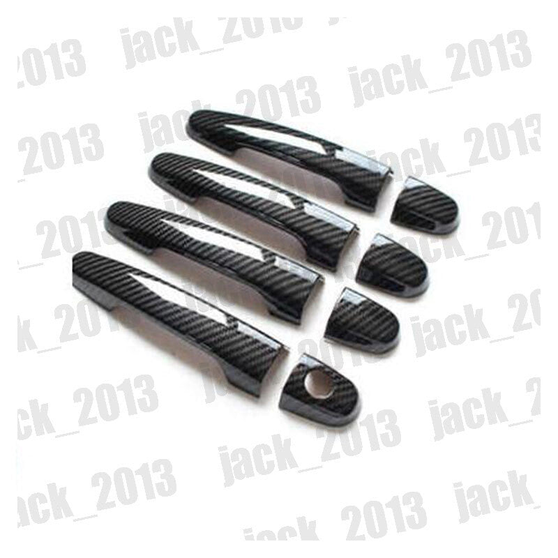 Carbon fibre ABS Door Handle Cover Trim for Toyota for Corolla Axio Altis 2008-2013