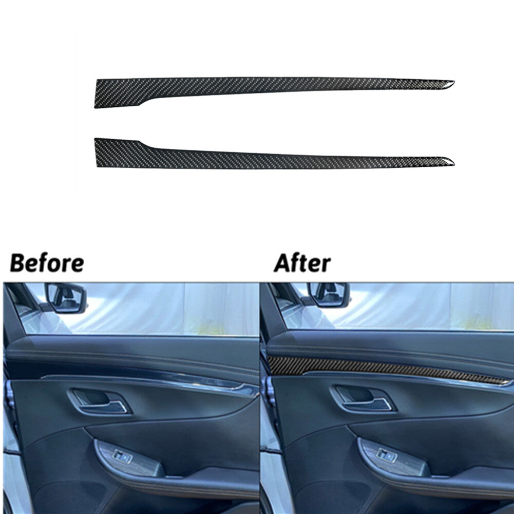 Carbon Fiber Dashboard Above Storage Frame Cover Trim For Ranger 2019-2022 v