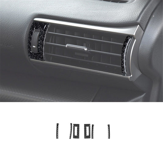 2X Red Carbon Fiber Interior Door Storage Cover Trim for RAM Promaster 2014-2021 v