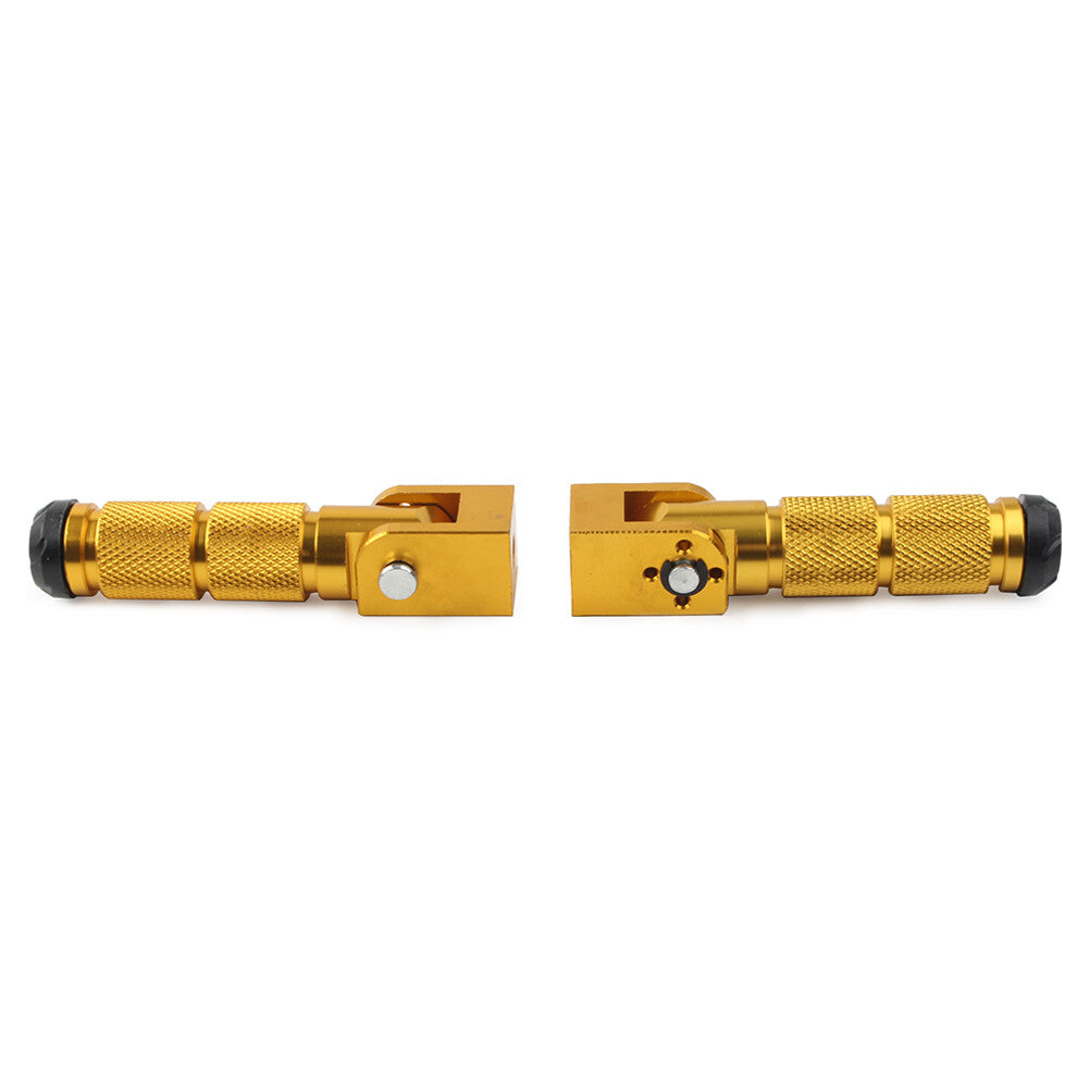for YAMAHA for Suzuki for Kawasaki Universal M8 Footpegs Folding Passenger Foot Pegs