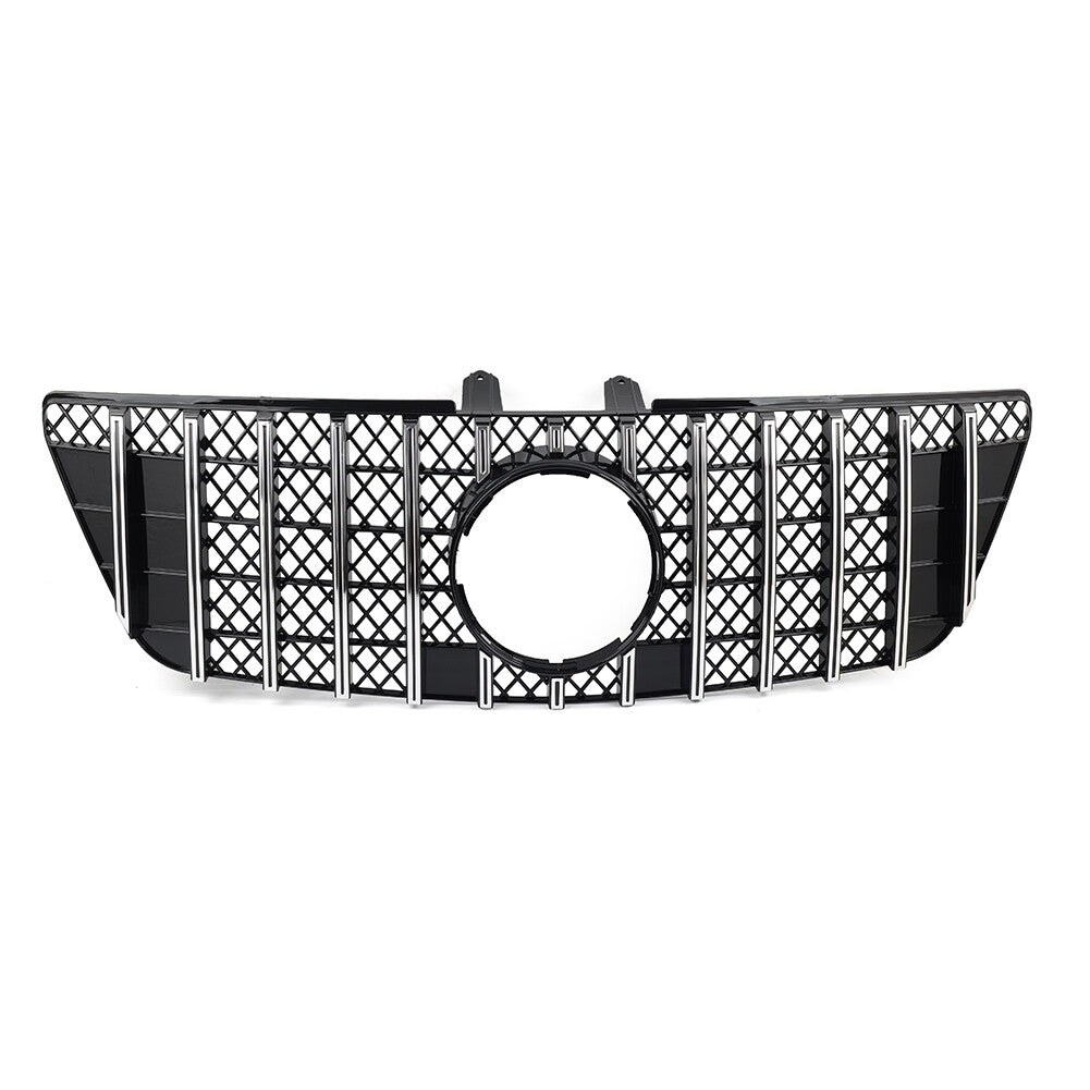 GTR Style Front Bumper Hood Diamond Grille for Benz ML Class W164 09-2012