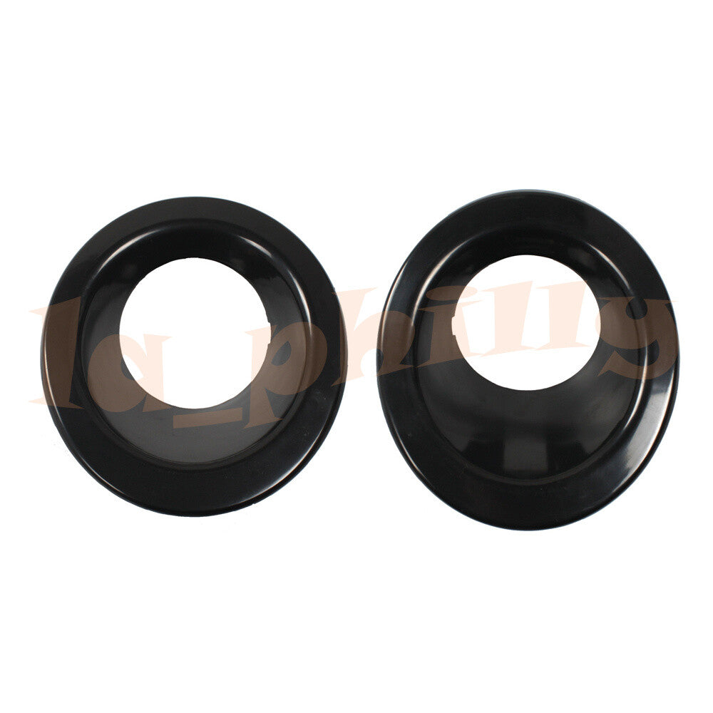 1Pair Front Fog Lamp Light Bezel Unpainted Left Right for Land Rover LR2 08-13