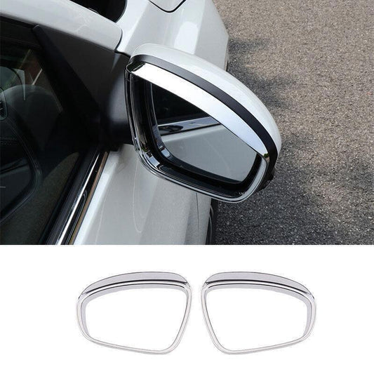 2P Exterior Door Rear View Mirror Frame Trim for Nissan Sentra 2020-2023 Chrome
