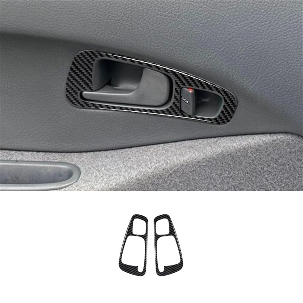 for Honda Accord 2013 - 2017 Carbon Fiber ABS Automotive Center Console CD AC Vent Button Box- v