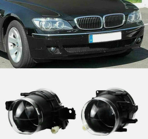 2-pack of front halogen fog lights for E65, 750, 760, and E66 (63963415 / 416-) n