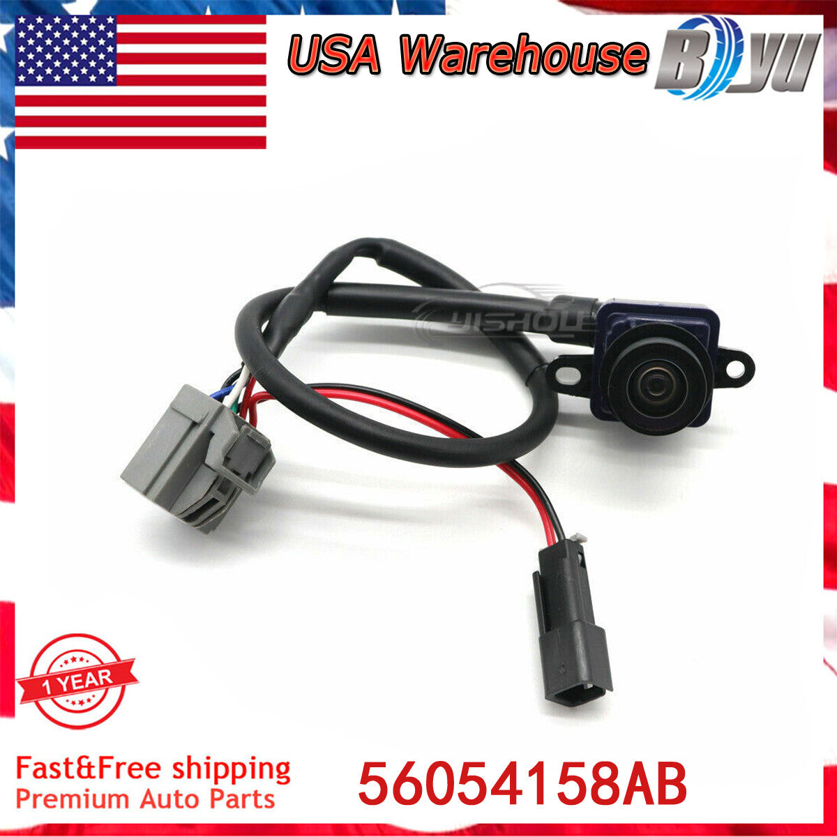 for Dodge Journey 2011-2020 56054158AG/AB/AC Rear View Backup Parking Camera