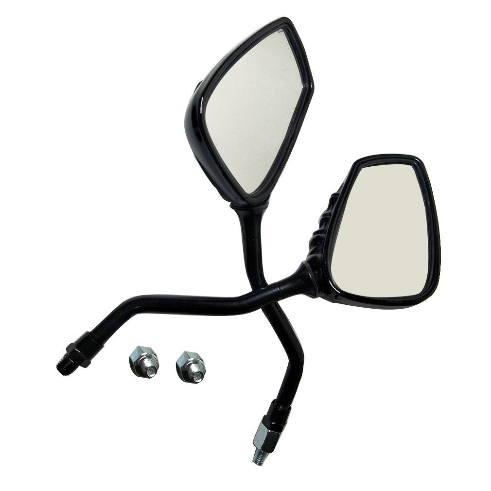 Motorcycle Bike Rearview Mirrors Skull Hand Claw for Kawasaki KZ1000A KZ1000C Q