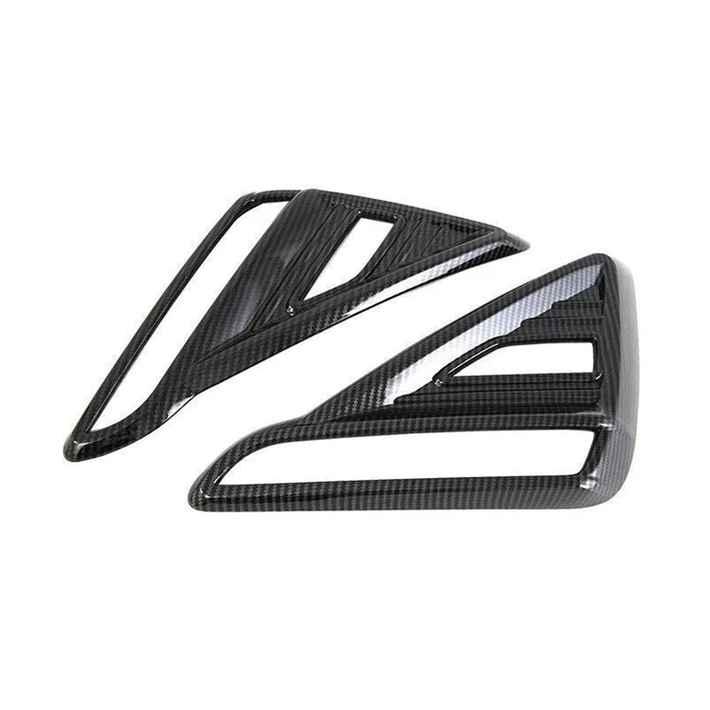 Carbon Fiber Rear Fog Light Mould Cover Trims fit for Kia Forte 19-21 Accessory AT