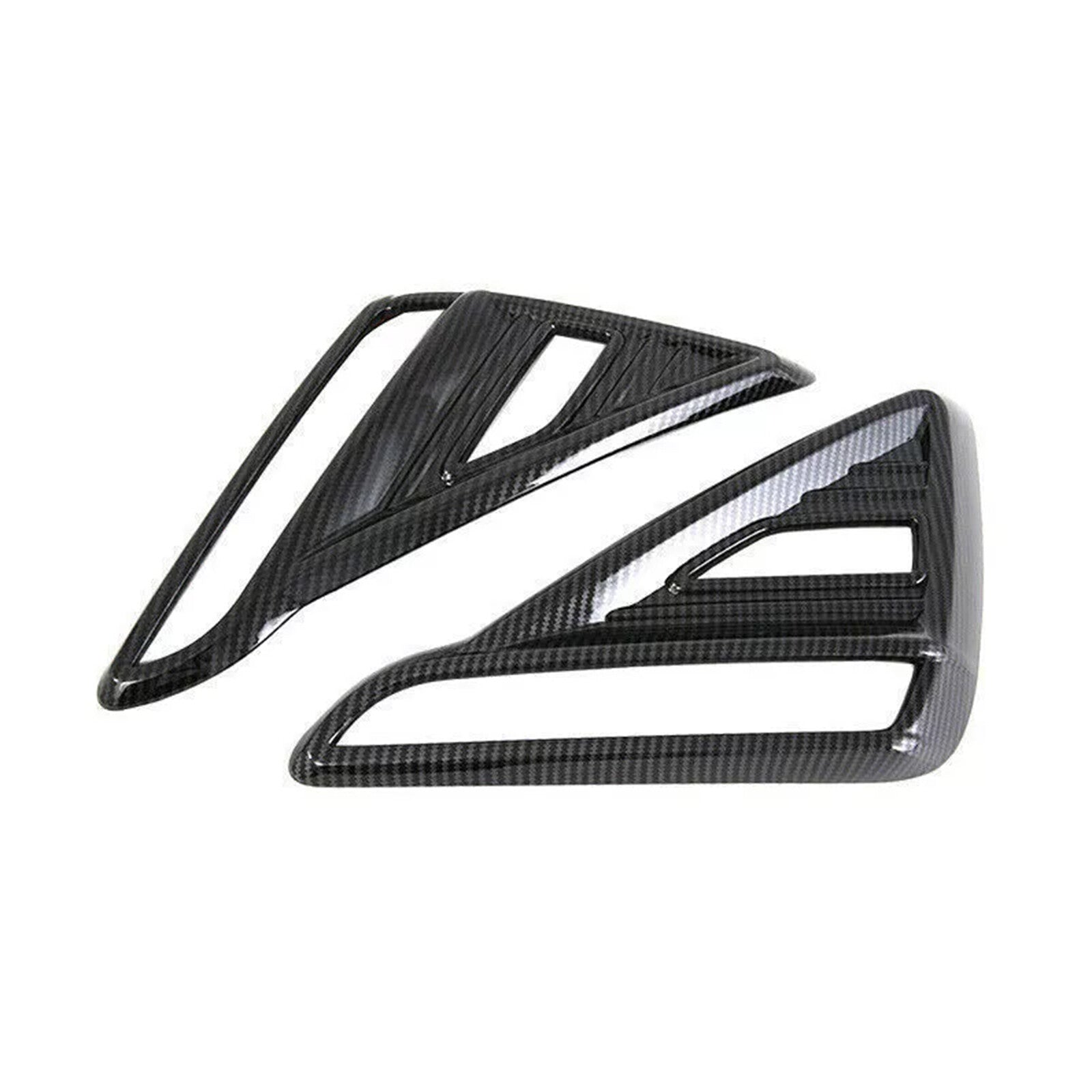 Carbon Fiber Rear Fog Light Mould Cover Trims fit for Kia Forte 19-21 Accessory AT