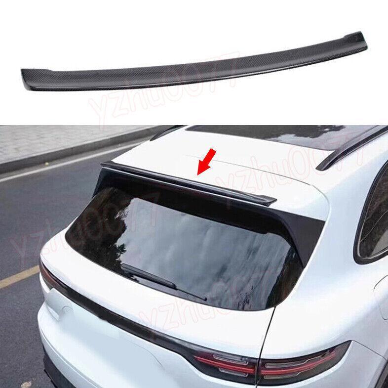 2018 - 2024 Carbon Fiber Rear Window Roof Boiler Lip for Porsche for Cayenne SUV