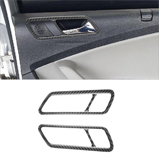 1X Carbon Fiber Inner Driver Side Storage Cover Trim for Camry 2012-2014 v