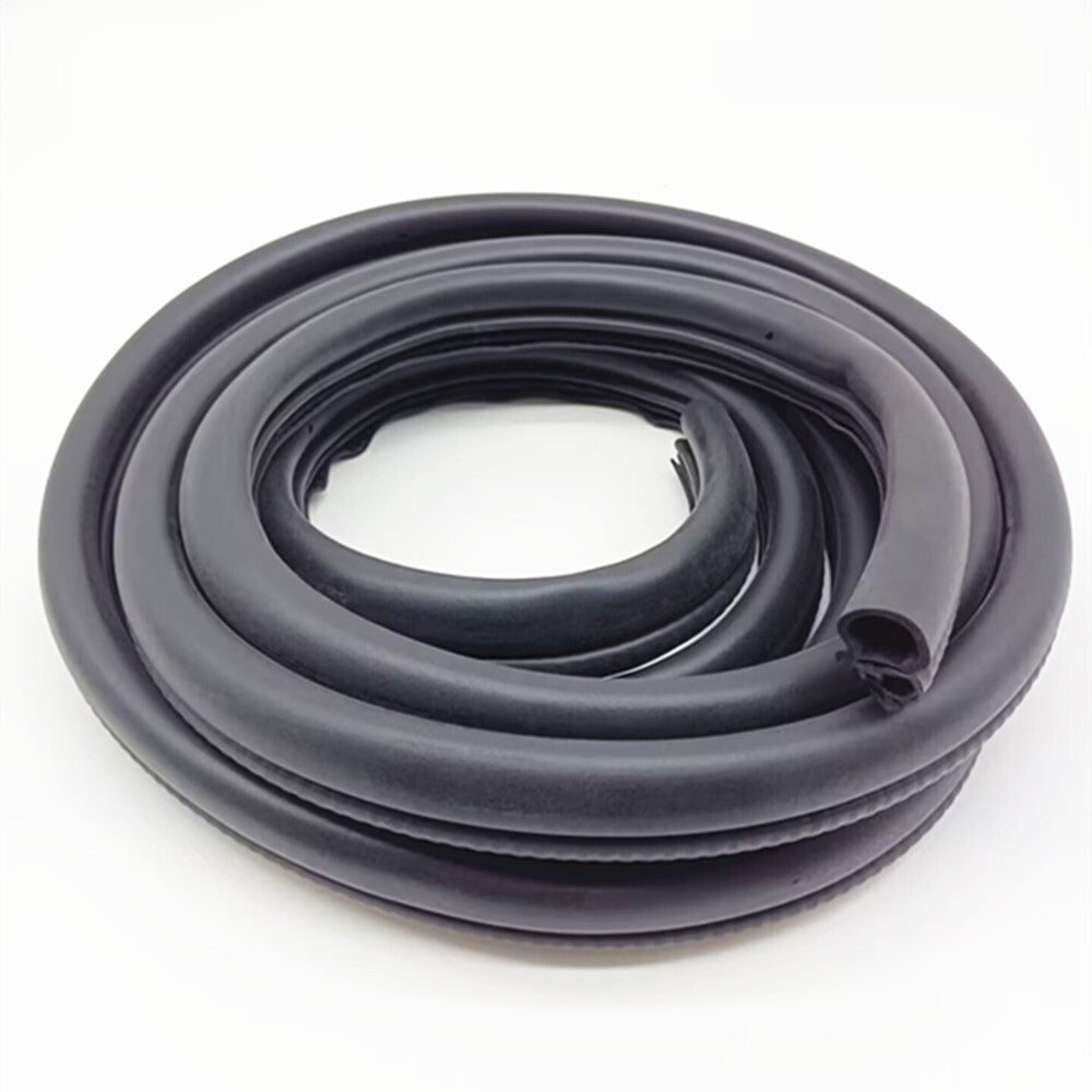 Car Body Door Rubber Seal Strip Soundproof Dustproof 4M 13FT OE Weatherstrip