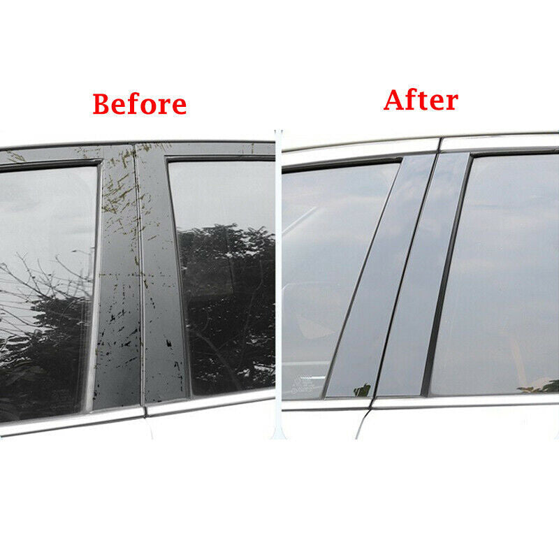 for Camry 2018-2023 Chrome Rear View Mirror Rain Eyebrow Frame Trim Cover v