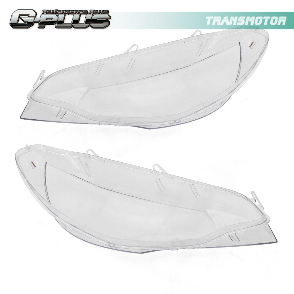 Headlight Clear Lens Headlight Protector Fits 2008 - 2014 for X6 E71 New - v