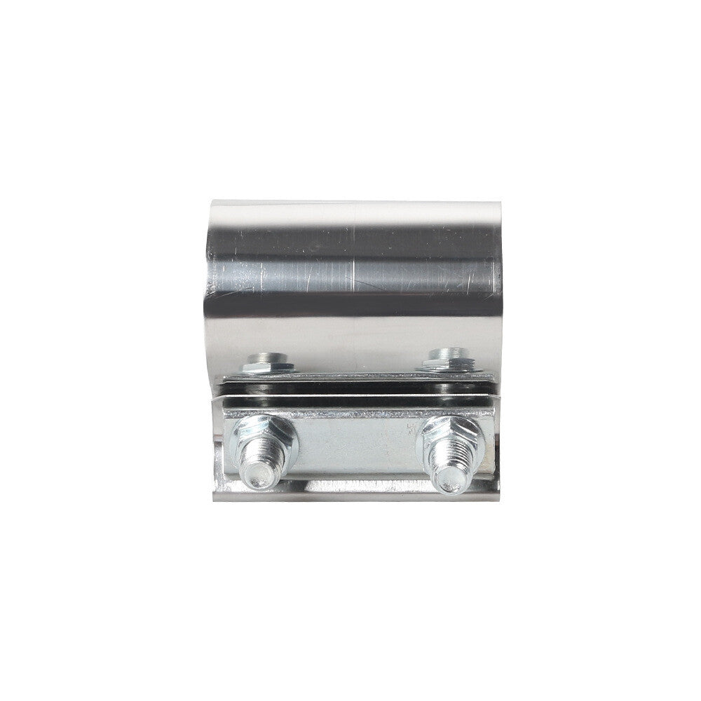 2.5-inch universal Butt connector exhaust with clip and stainless steel sealing clip