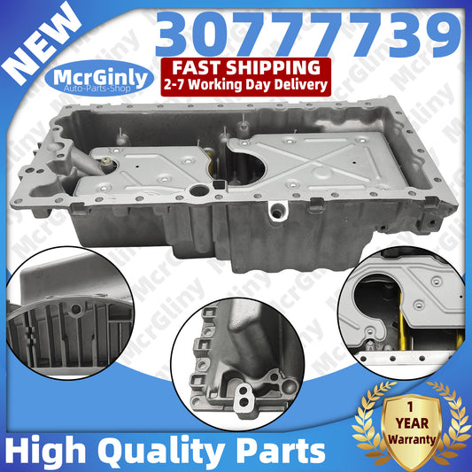2004-2012 for Volvo C30 C70 S40 V50 2.4 B5244S4 B5254T7 #307739 Engine Oil Pan - n